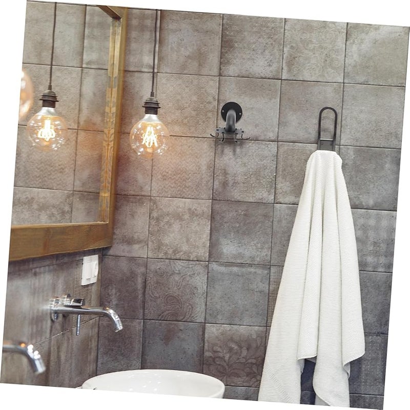 Stainless Steel Rotating Wall Hanger Hook Heavy Duty Organizer for Kitchen Bathroom - Image 4